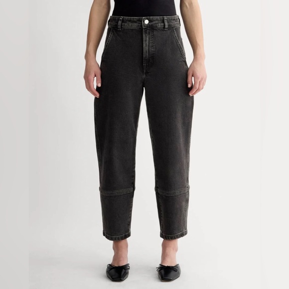 Everlane Denim - Everlane NWT Washed Black Utility Barrel Jeans (Size 26 Regular)